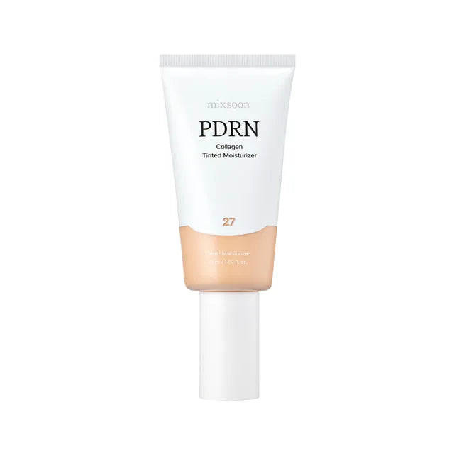 Mixsoon PDRN Collagen Tinted Moisturizer Hidratante Con Color Y Colágeno