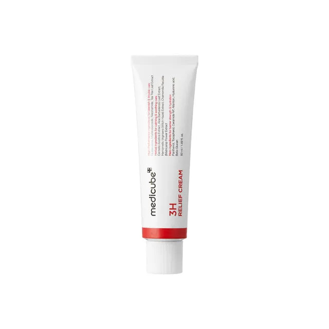 Medicube 3H Relief Cream – Crema Calmante Diaria Con Centella Asiática Y Ceramida NP 50 ML