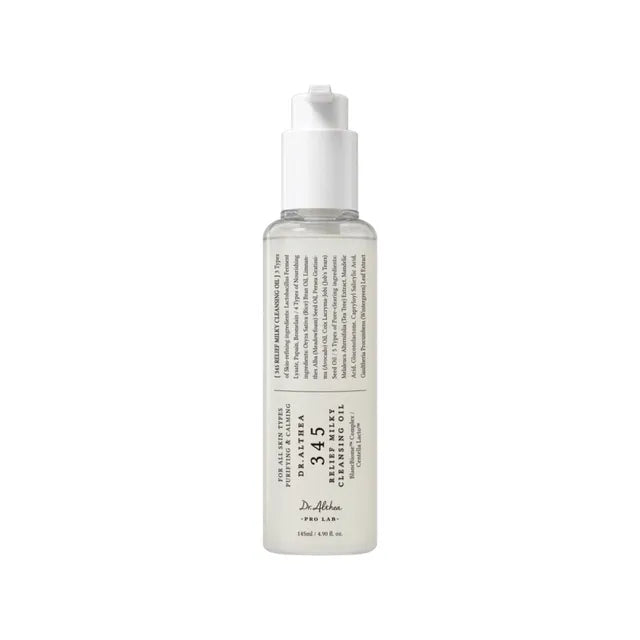 Dr. Althea 345 Relief Milky Cleansing Oil 145ml – Aceite Limpiador Lechoso Post-Acné Con Niacinamida