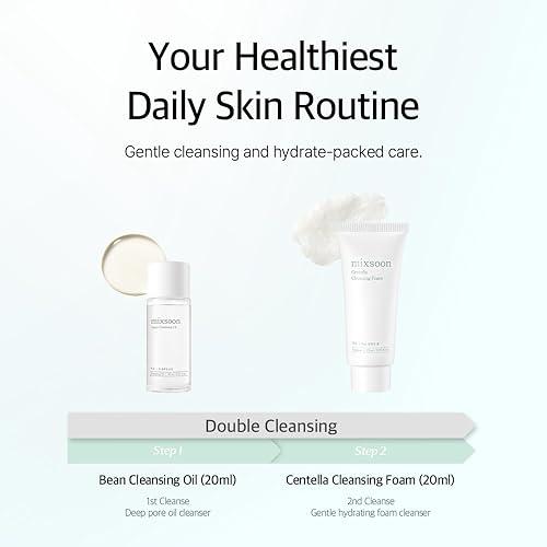 BAJO PEDIDO - Mixsoon Pure Glow Essentials Set | 5-Step Korean Skincare Kit – Hidratación Suave & Piel de Cristal
