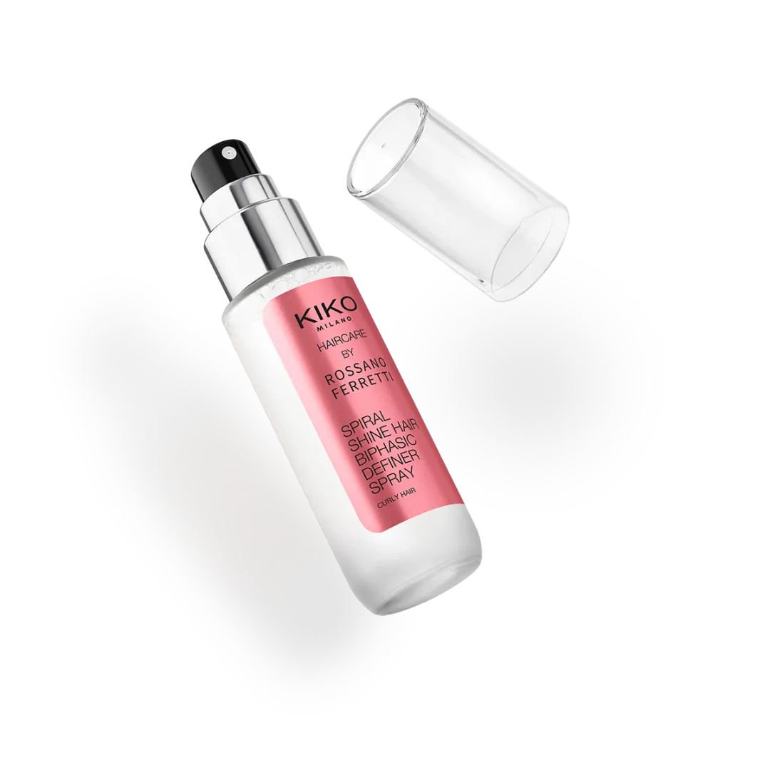 KIKO MILANO Spiral Shine Hair Biphasic Definer Spray Spray Bifásico Definidor Para Cabello 45 ml