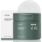 Anua Heartleaf 77% Clear Pad | Discos Faciales Calmantes Y Purificantes