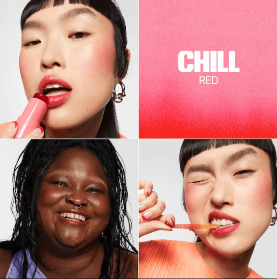 MILK MAKEUP Cooling Water Jelly Tint Lip + Cheek Blush Stain - CHILL image