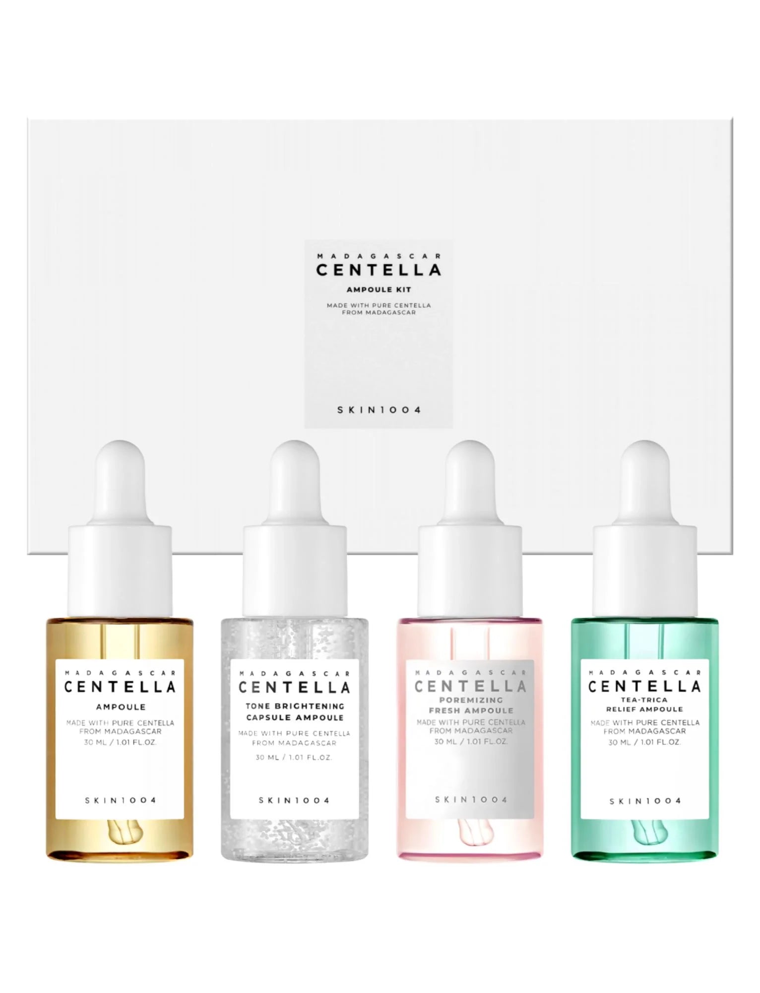 Madagascar Centella Ampoule Kit | 4 Ampoules de 30ml image 1