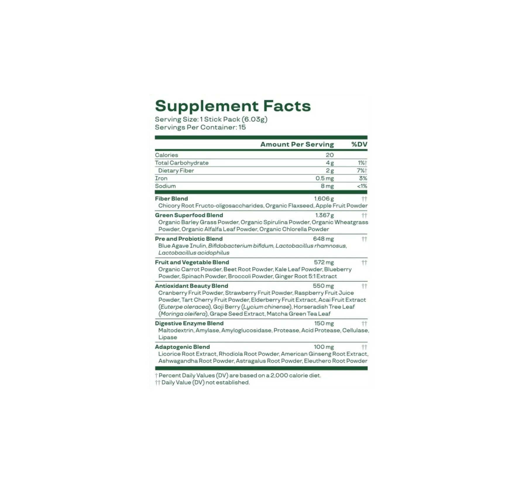 Bloom Greens & Superfoods Strawberry Kiwi Polvo de Superalimentos para Energía, Digestión y Bienestar 25 Porciones
