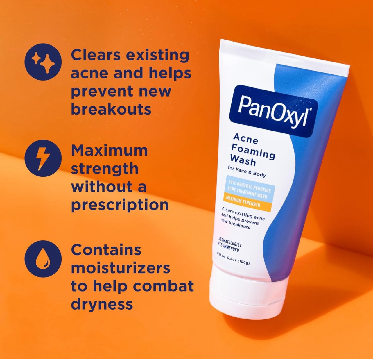 PanOxyl - Espuma limpiadora para el acné image 1