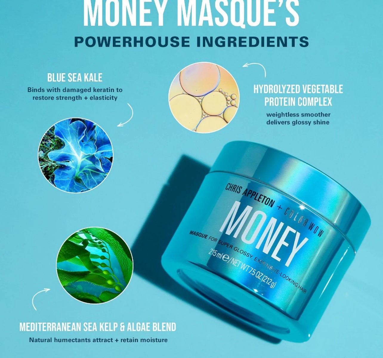 COLOR WOWMoney Mask Deep Hydrating &amp; Strengthening Hair Treatment image 1