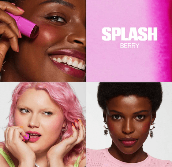 MILK MAKEUP Cooling Water Jelly Tint Lip + Cheek Blush Stain - SPLASH image