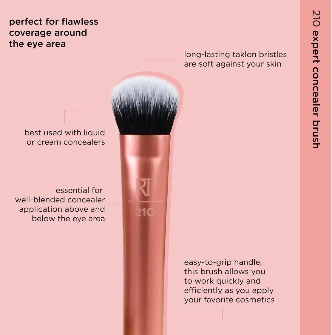 Real techniques 210 expert concealer brush image 1