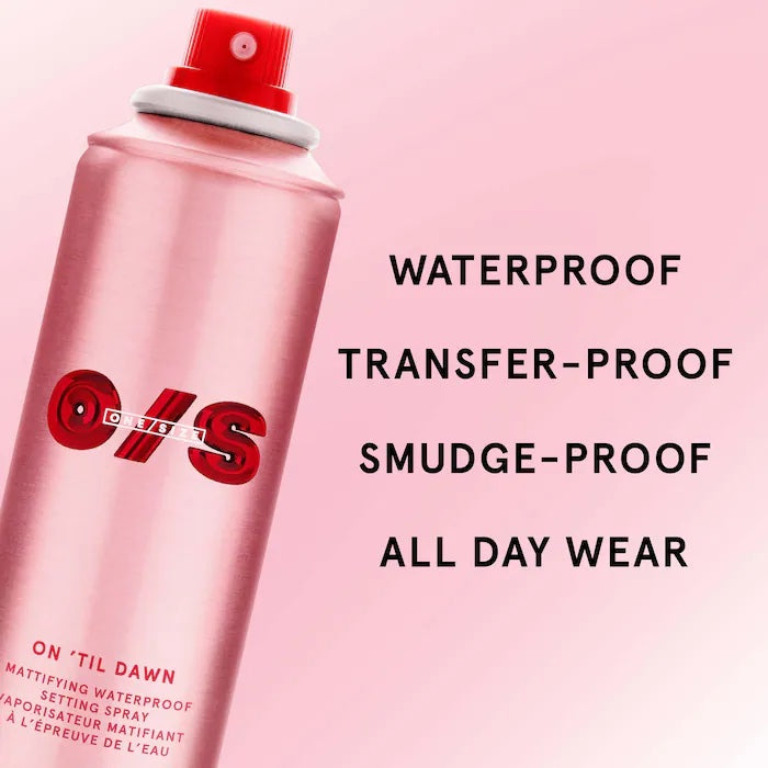 ONE/SIZE by Patrick StarrrOn 'Til Dawn Mattifying Waterproof Setting Spray image 1