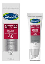 Cetaphil REDNESS RELIEVING Daily Facial Moisturizer with Sunscreen BROAD SPECTRUM SPF 40 image 0