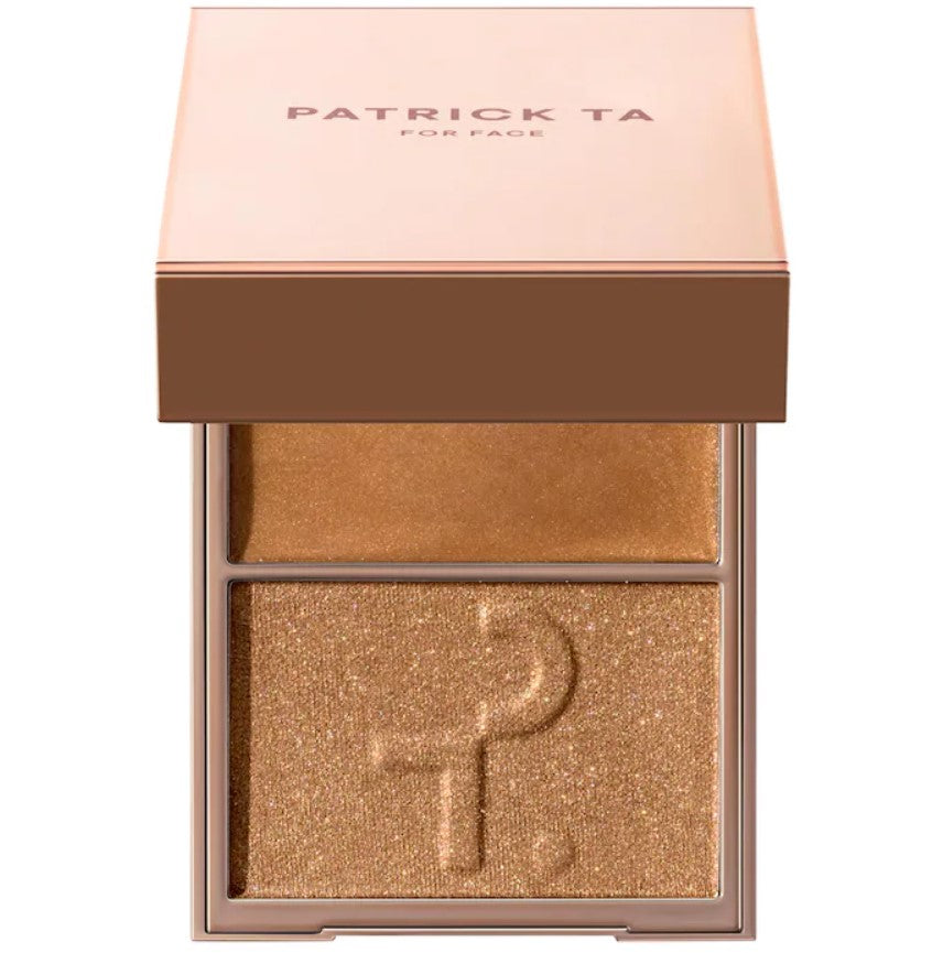 PATRICK TA Major Glow Creme y Powder Light Reflecting - ILUMINADOR - HONEY image