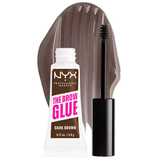 NYX PROFESSIONAL MAKEUP The Brow Glue - Dark Brown image