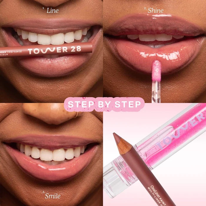 Tower 28 Beauty 
Line + Shine Lip Kit image 1