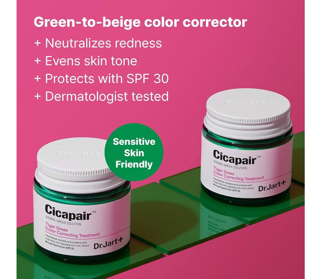 Dr.Jart+ Cicapair Tiger Grass Color Correcting Treatment SPF 30 15 ml image 1