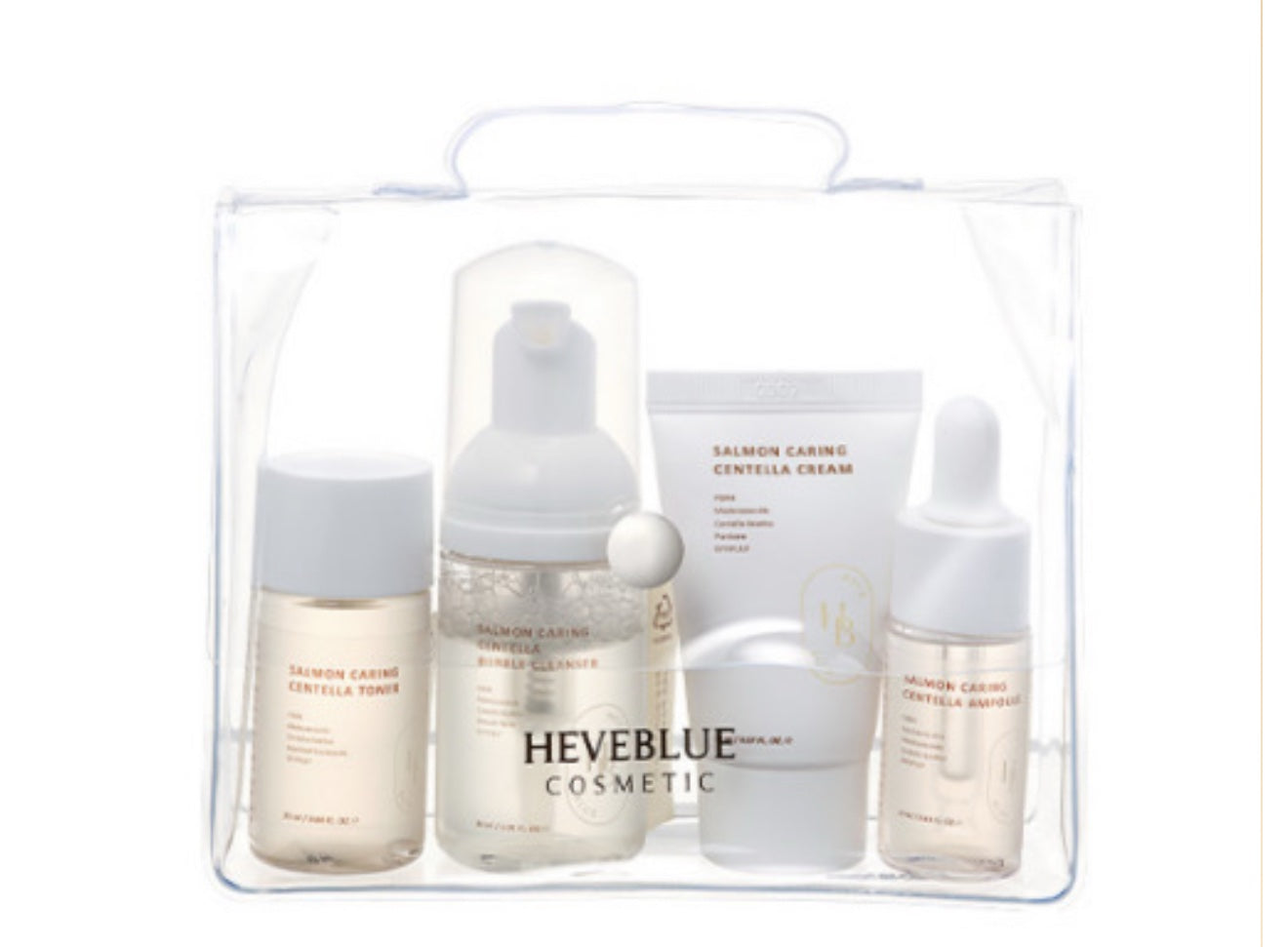 Haveblue cosmétic Salmon Caring Centella Special Travel Kit Bag image 0