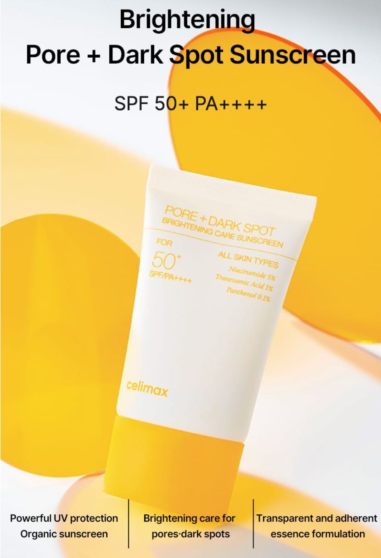 Celimax - Pore+Dark Spot Brightening Care Sunscreen image 1