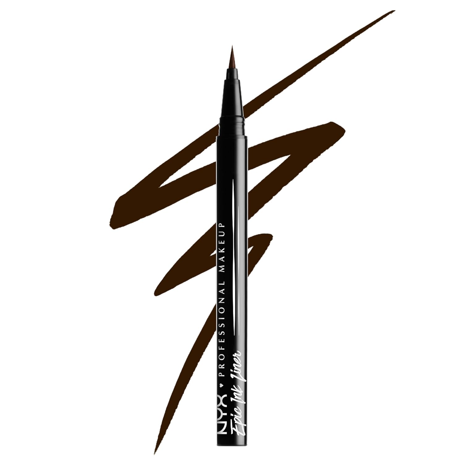 NYX PROFESSIONAL MAKEUP, delineador líquido impermeable - MARRON image