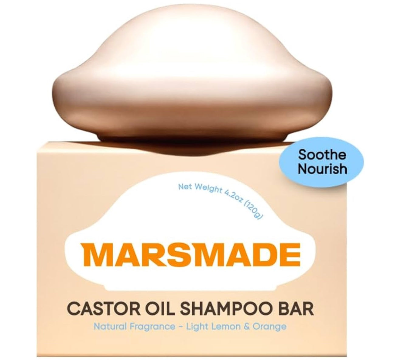 Marsmade Castor Oil Shampoo Bar image 0