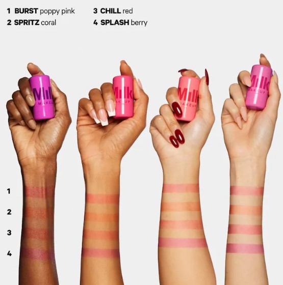 MILK MAKEUP Cooling Water Jelly Tint Lip + Cheek Blush Stain image 2