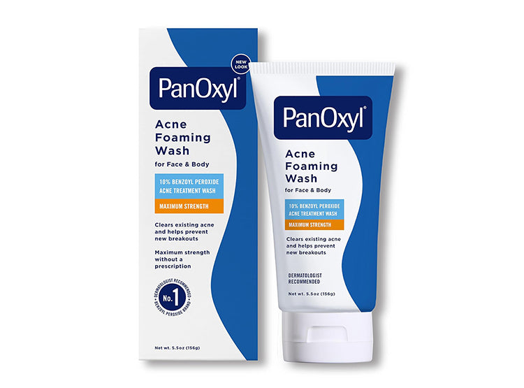 PanOxyl – Espuma Limpiadora para el Acné con Peróxido de Benzoilo