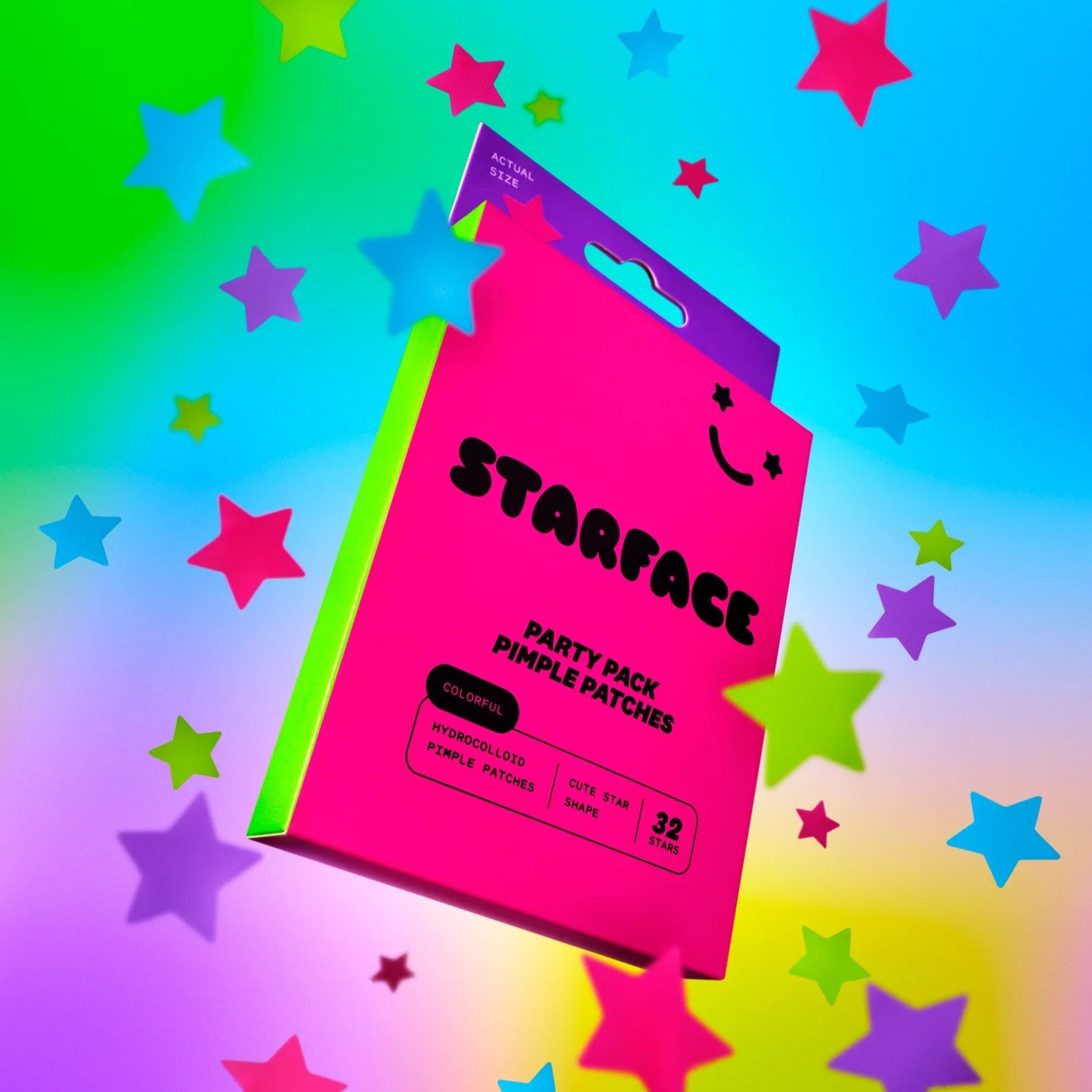 Starface Hydro-Stars Party Pack – Parches Antiimperfecciones 32 U