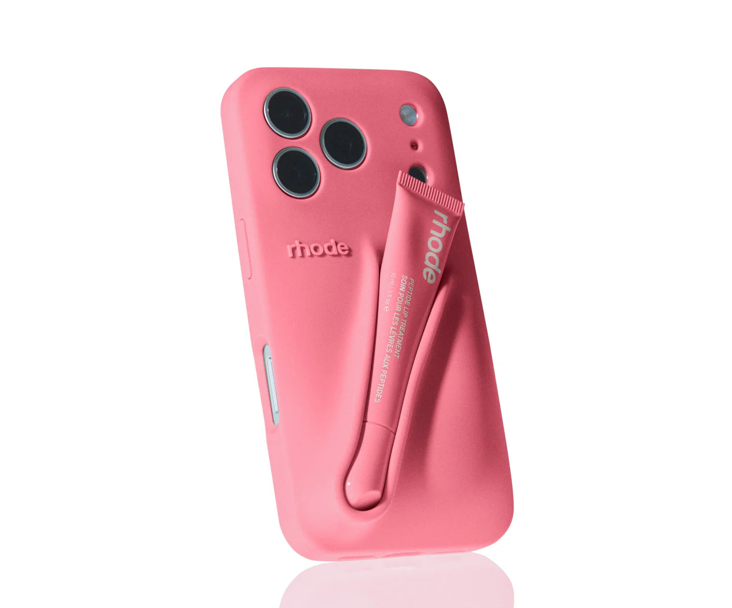 BAJO PEDIDO - Rhode Lip Case Sweet Pea Funda Para Celular Con Porta Lip Tint Color Sweet Pea | Labial
