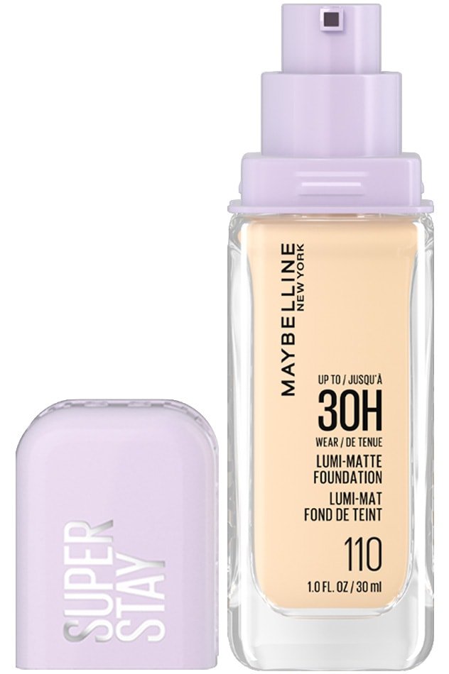 MAYBELLINE Super Stay Lumi-Matte Foundation — Base De Larga Duración Con Acabado Lumi-Mate y Alta Cobertura