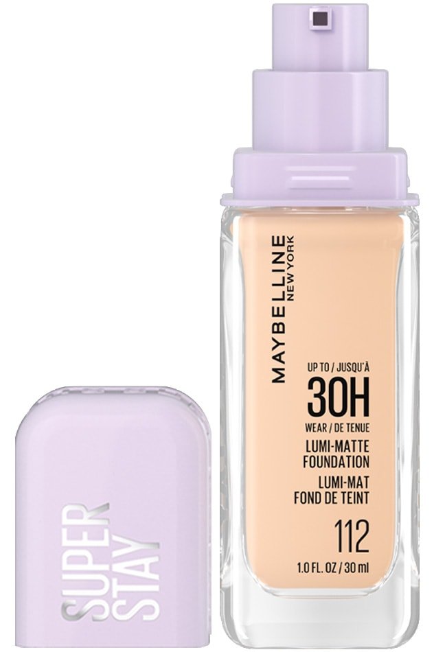 MAYBELLINE Super Stay Lumi-Matte Foundation — Base De Larga Duración Con Acabado Lumi-Mate y Alta Cobertura