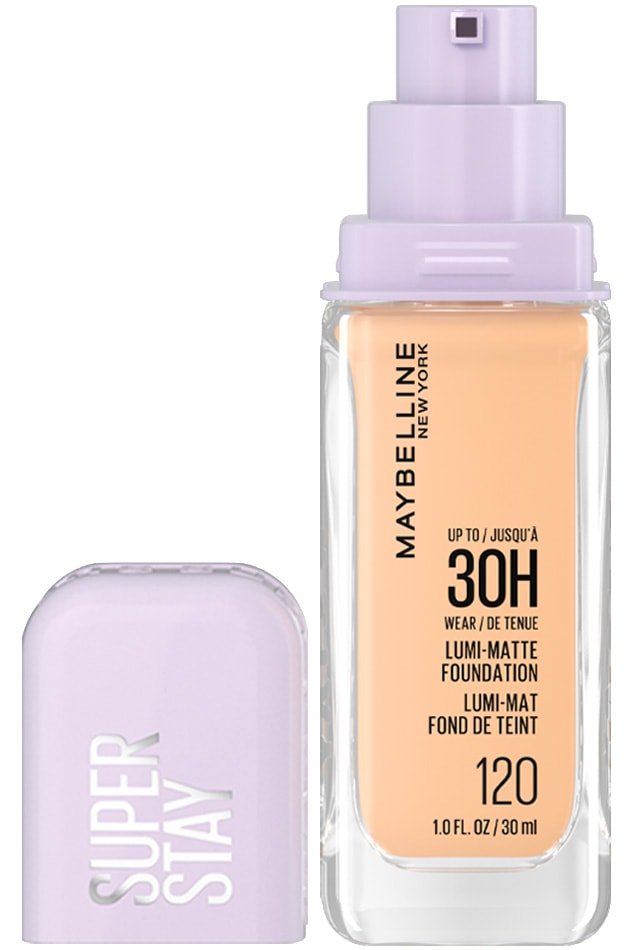 MAYBELLINE Super Stay Lumi-Matte Foundation — Base De Larga Duración Con Acabado Lumi-Mate y Alta Cobertura