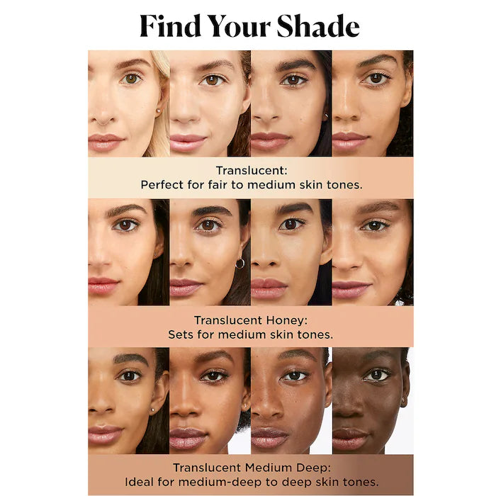 BAJO PEDIDO - Laura Mercier Translucent Loose Longwear Setting Powder — Polvo Suelto Translúcido De Larga Duración Con Acabado Suave Y Natural