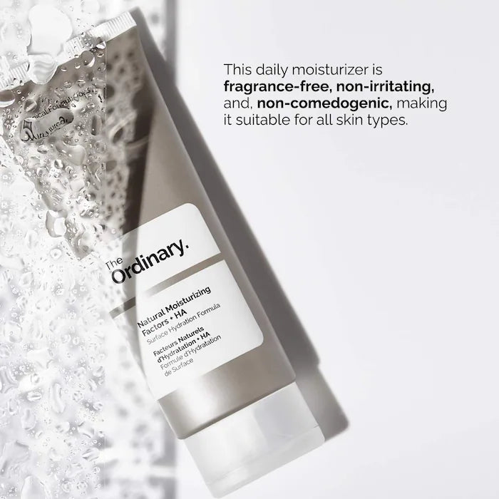 The Ordinary Natural Moisturizing Factors + HA – Hidratante Diario Con Ácido Hialurónico 100 ML
