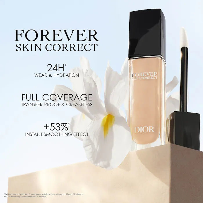BAJO PEDIDO - DIOR Forever Skin Correct Full-Coverage Concealer — Corrector De Alta Cobertura Con Hidratación Y Acabado Natural De Larga Duración