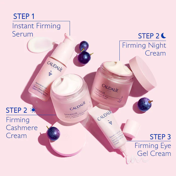 BAJO PEDIDO - Caudalie Resveratrol Lift Cashmere Moisturizer – Crema Reafirmante Con Alternativa Al Retinol 50 ML