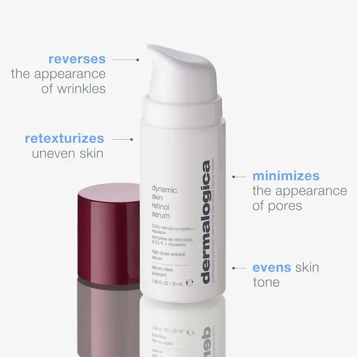 BAJO PEDIDO - Dermalogica Dynamic Skin Retinol Serum – Suero Antiedad Con Retinol Para Piel Firme Y Radiante