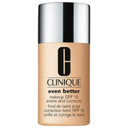 BAJO PEDIDO - Clinique Even Better Makeup SPF 15 – Base De Maquillaje Con Protección Solar Y Acabado Natural