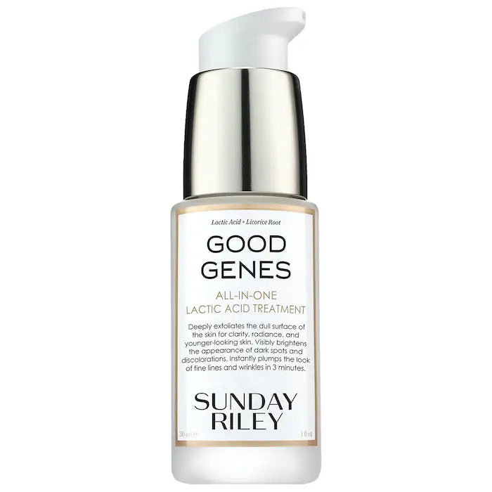 SALE BAJO PEDIDO - Sunday Riley Good Genes All-In-One Lactic Acid Serum – Tratamiento Exfoliante Con Ácido Láctico Para Manchas Oscuras Y Textura Irregular