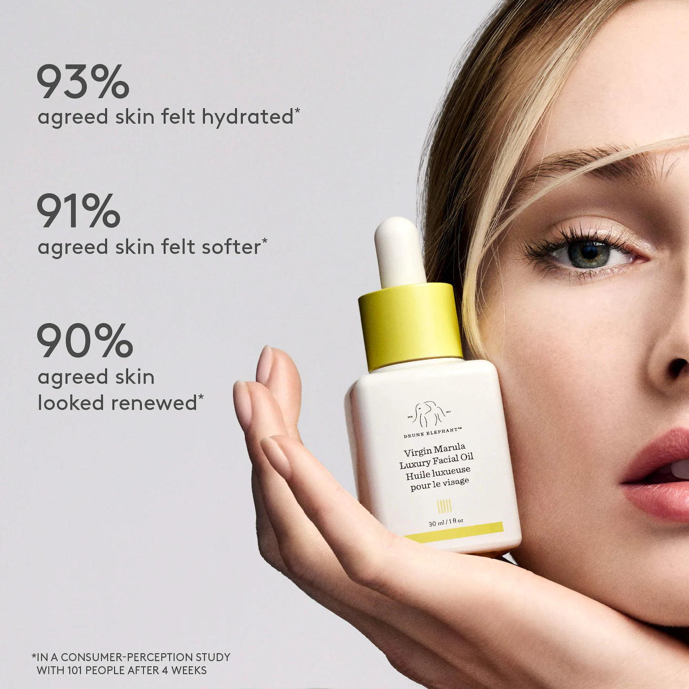 BAJO PEDIDO - Drunk Elephant Virgin Marula Luxury Face Oil | Aceite Facial Antioxidante