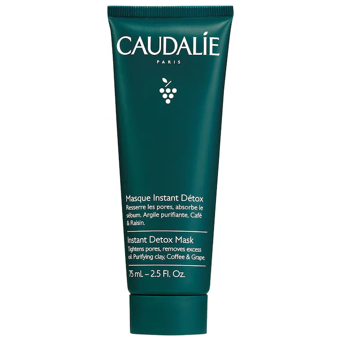 BAJO PEDIDO - Caudalie Instant Detox Mask – Mascarilla Detox Con Arcilla Rosa Para Minimizar Poros 75 ML