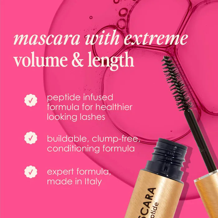 BAJO PEDIDO - Grande Cosmetics GrandeMASCARA Conditioning Peptide Mascara — Máscara De Pestañas Acondicionadora Con Péptidos Para Volumen Y Longitud