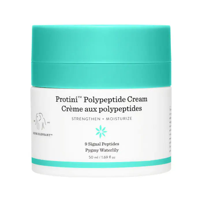 BAJO PEDIDO - Drunk Elephant Protini™ Polypeptide Firming Refillable Moisturizer — Crema Hidratante Reafirmante Con Péptidos Y Envase Reutilizable 50 ML
