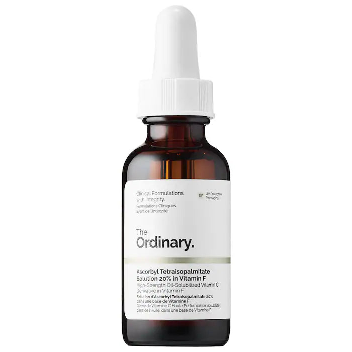 Bajo Pedido | The Ordinary Ascorbyl Tetraisopalmitate Solution 20% in Vitamin F for Hydration and Brightening