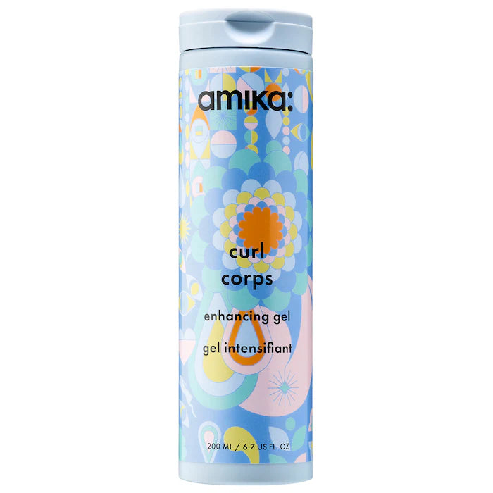 BAJO PEDIDO - Amika Curl Corps Curl Enhancing Hair Gel – Gel Definidor Para Rizos Con Péptido De Avena Y Espino Amarillo 200 ML