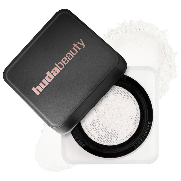 HUDA BEAUTY Easy Bake Blurring Loose Baking & Setting Powder – Polvo Suelto Fijador y Difuminador
