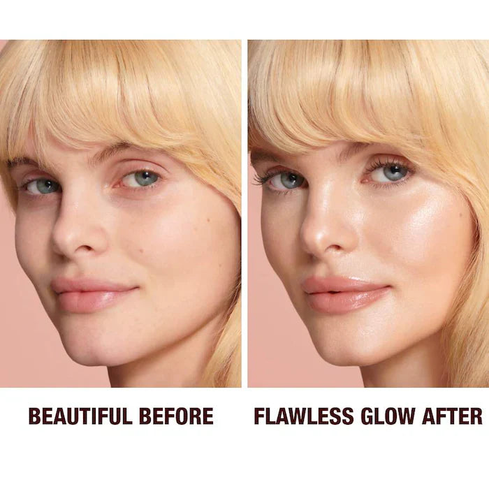 SALE  BAJO PEDIDO - Charlotte Tilbury Hollywood Flawless Filter – Iluminador Líquido Multiusos Para Un Glow De Cine