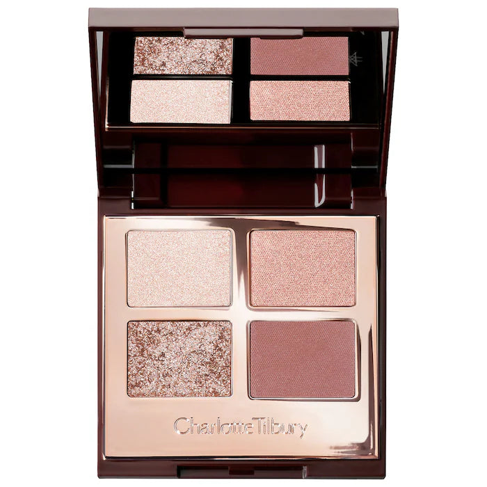 BAJO PEDIDO - Charlotte Tilbury Luxury Eyeshadow Palette — Paleta De Sombras De Ojos De Lujo Con Tonos Seductores y Acabado Satinado