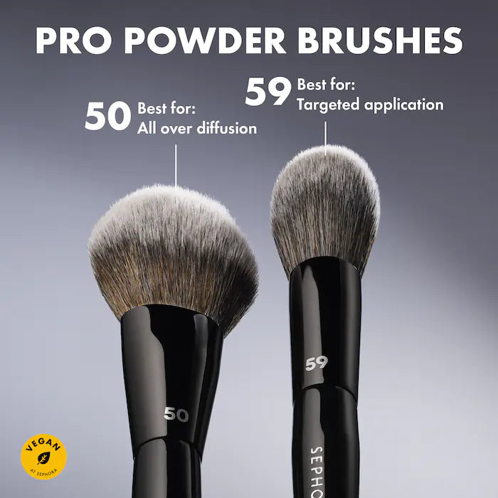 BAJO PEDIDO - SEPHORA COLLECTION PRO Powder Brush #59 – Brocha Profesional Para Polvos