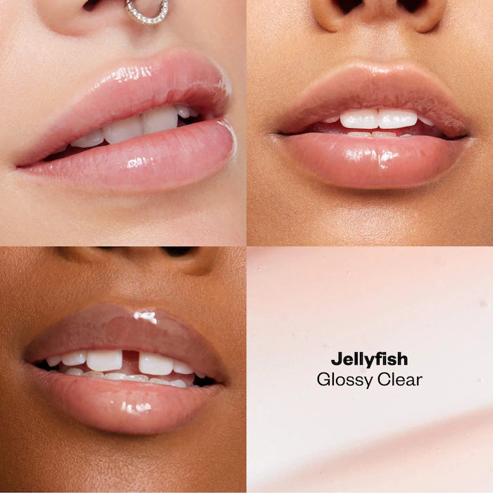 BAJO PEDIDO - Kosas Wet Lip Oil Plumping Peptide Lip Treatment Gloss – Gloss Labial Voluminizador Con Péptidos Y Ácido Hialurónico