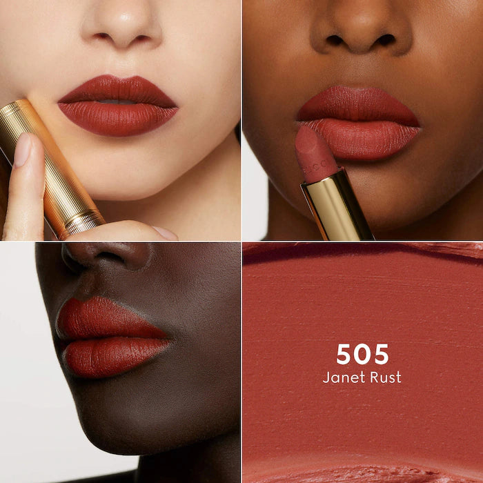 BAJO PEDIDO - Gucci Velvet Matte Lipstick Labial Mate de Larga Duración