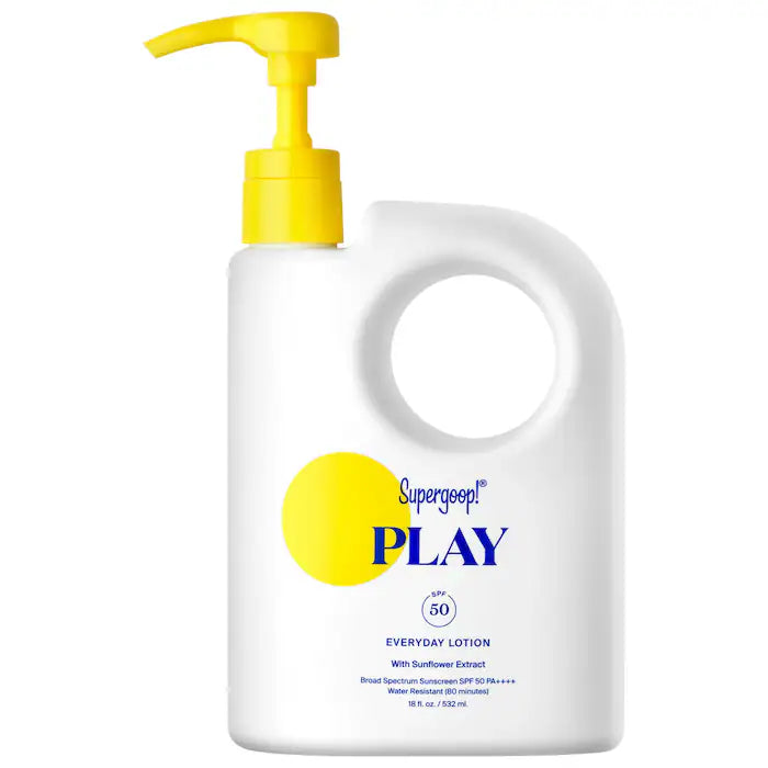 BAJO PEDIDO - SUPERGOOP! PLAY Everyday Lotion SPF 50 Face & Body Sunscreen | Protector Solar